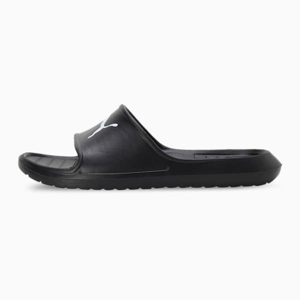 Divecat V2 Lite Cat Unisex Slides, Puma Black-Puma White, extralarge-IND