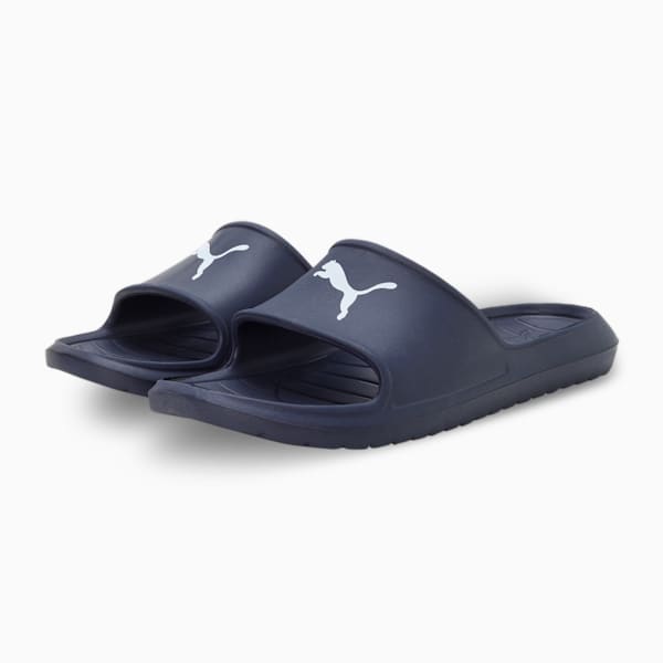 Divecat V2 Lite Cat Slides, Peacoat-Puma White, extralarge-IND