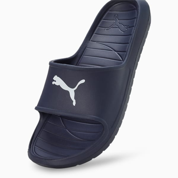 Divecat V2 Lite Cat Slides, Peacoat-Puma White, extralarge-IND
