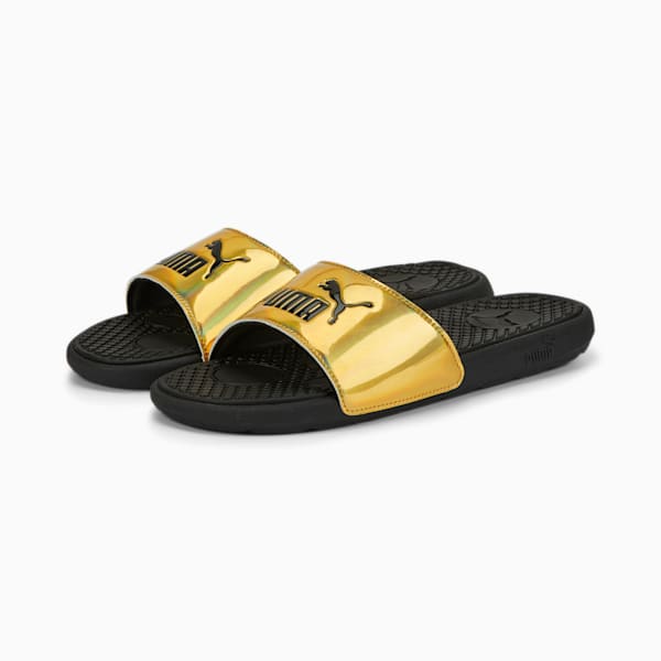 Puma gold slides cheap
