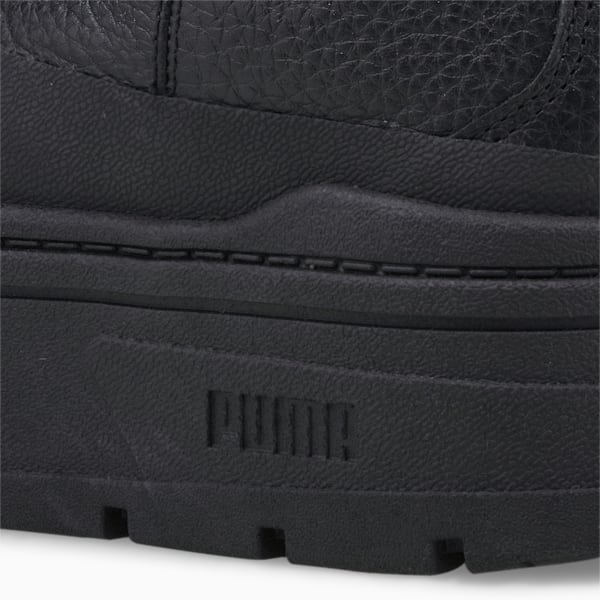 Mayze Stack Casual Chelsea Boot Women, Puma Black
