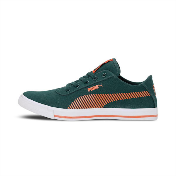 Star Unisex Sneakers, Ponderosa Pine-Vibrant Orange, extralarge-IND