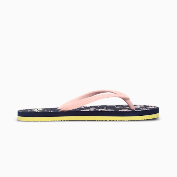 Zoey Women's Flip Flops, Peacoat-Chalk Pink-Fresh Yellow