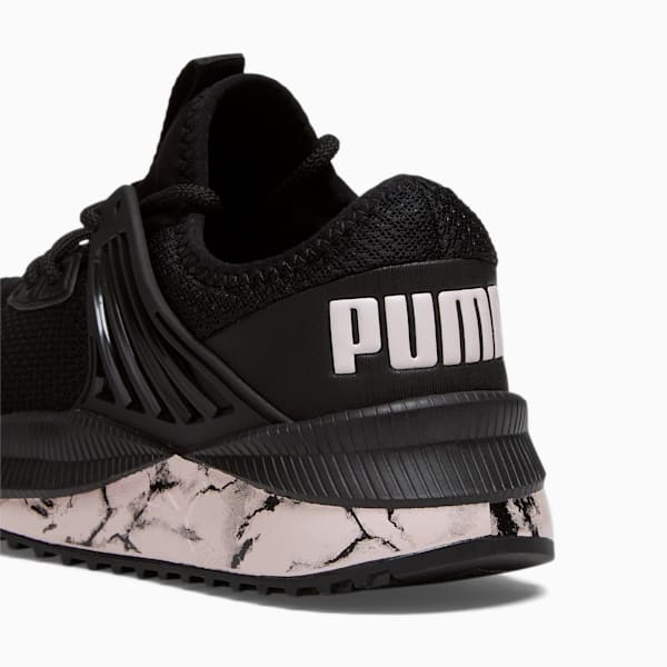 Pacer Future Marble Woman's Sneakers, Puma Black-Puma Black-Chalk Pink, extralarge