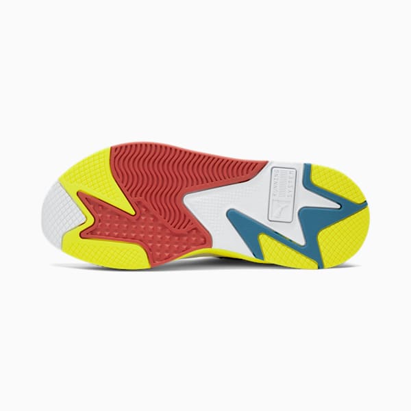 RS-X GOODS Sneaker, Puma White-Yellow Alert-Mykonos Blue, extralarge