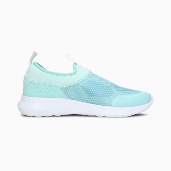 Comfort Slipon V2 Women's Sneakers, Eggshell Blue-Puma White, extralarge-IND