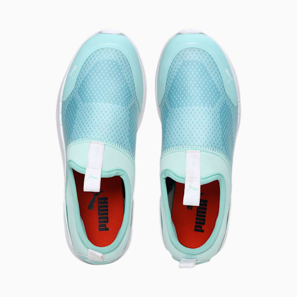 Comfort Slipon V2 Women's Sneakers, Eggshell Blue-Puma White, extralarge-IND
