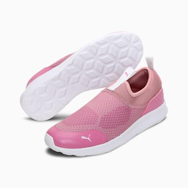 Comfort Slipon V2 Women's Sneakers, Foxglove-Puma White, extralarge-IND