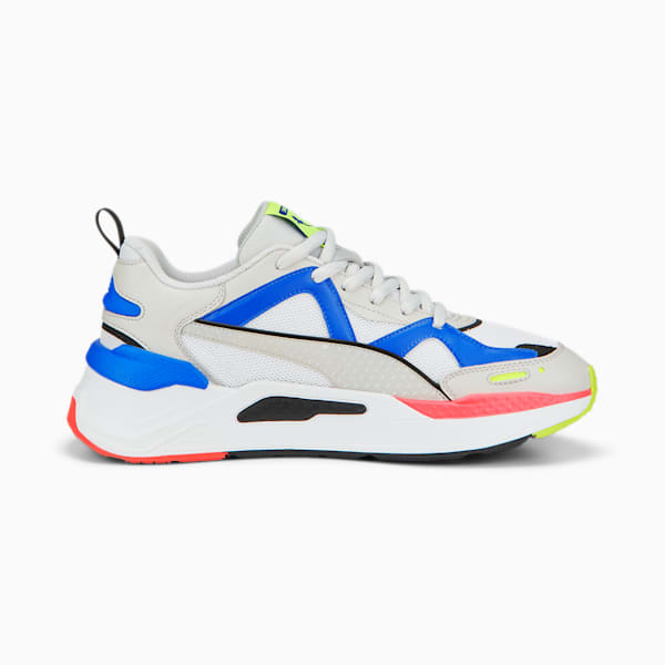 RS-Simul8 Reality Unisex Sneakers, Puma White-Bluemazing, extralarge-IND