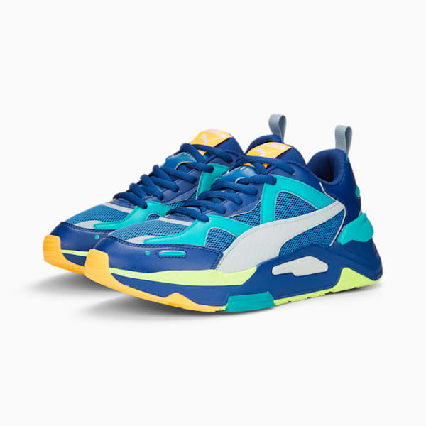 RS-Simul8 Reality Sneakers, Lake Blue-Blazing Blue