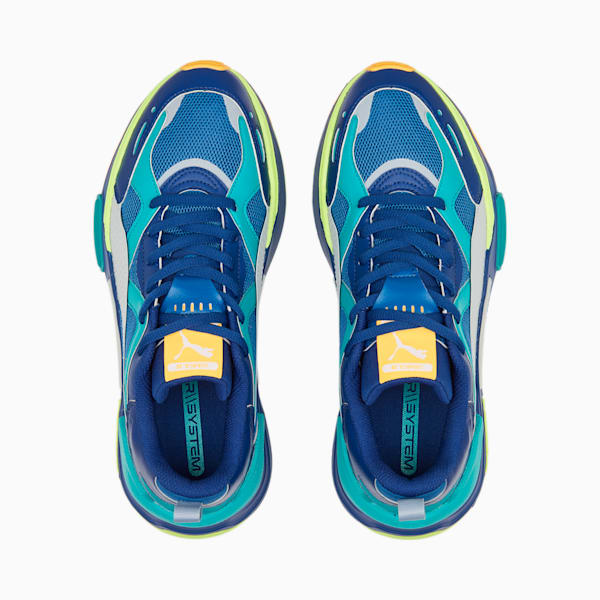 RS-Simul8 Reality Sneakers, Lake Blue-Blazing Blue