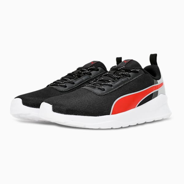 Tour Men's Sneakers, PUMA Black-Harbor Mist-High Risk Red, extralarge-IND