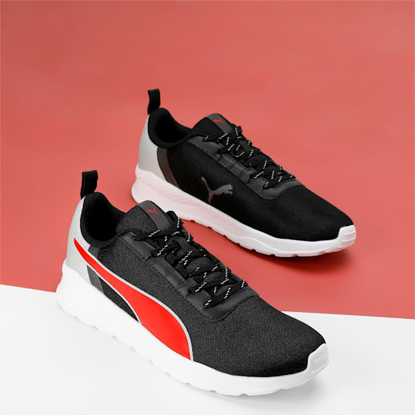 Tour Men's Sneakers, PUMA Black-Harbor Mist-High Risk Red, extralarge-IND