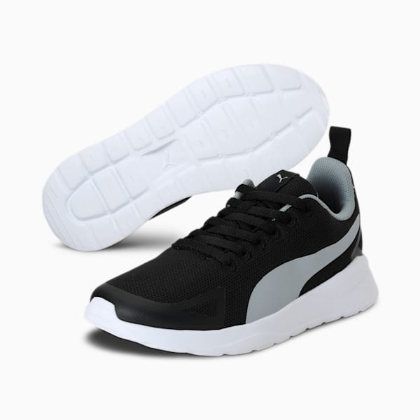 Comp Men's Sneakers, Puma Black-Quarry, extralarge-IND