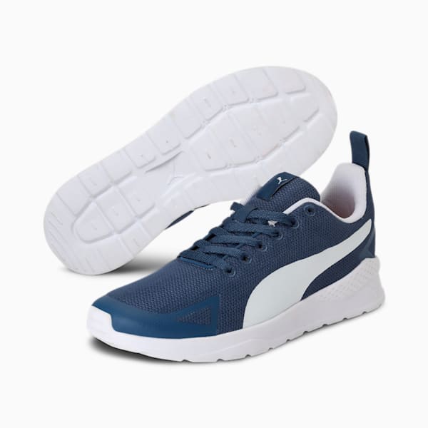 Comp Men's Sneakers, Intense Blue-Puma White, extralarge-IND