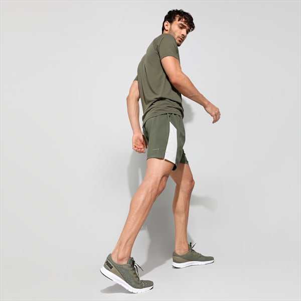 Hustle V2  Men's Shoes, Burnt Olive-Puma Black, extralarge-IND