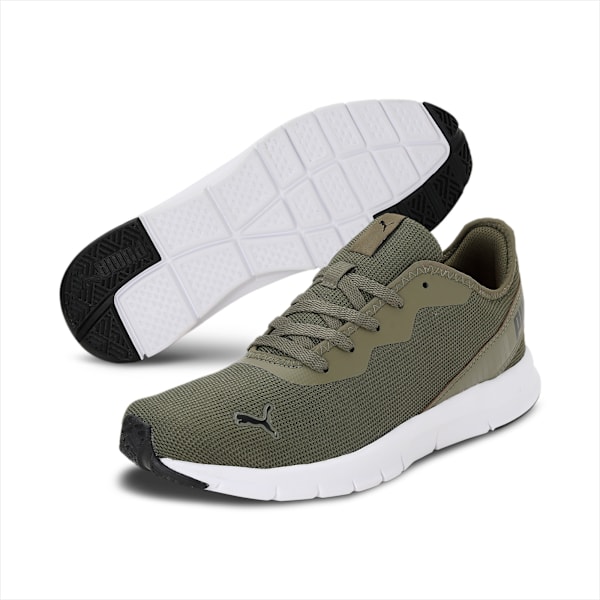 Hustle V2  Men's Shoes, Burnt Olive-Puma Black, extralarge-IND