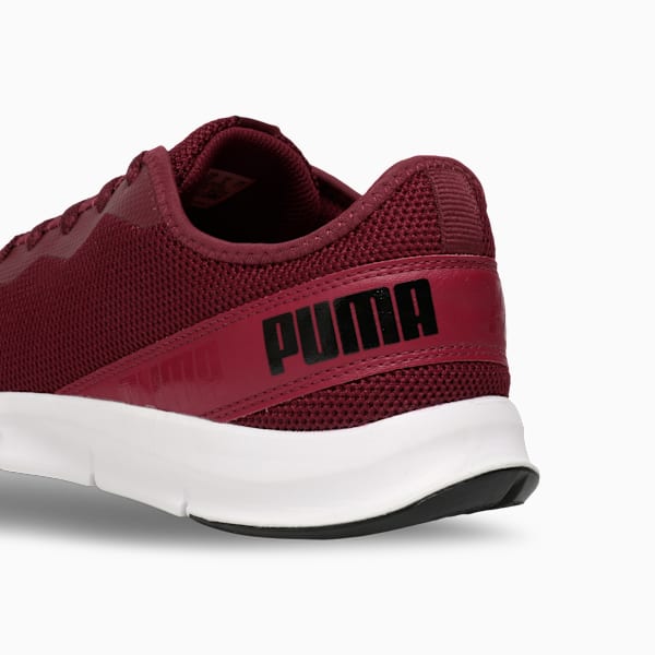 Hustle V2  Men's Shoes, Rhubarb-Puma Black, extralarge-IND