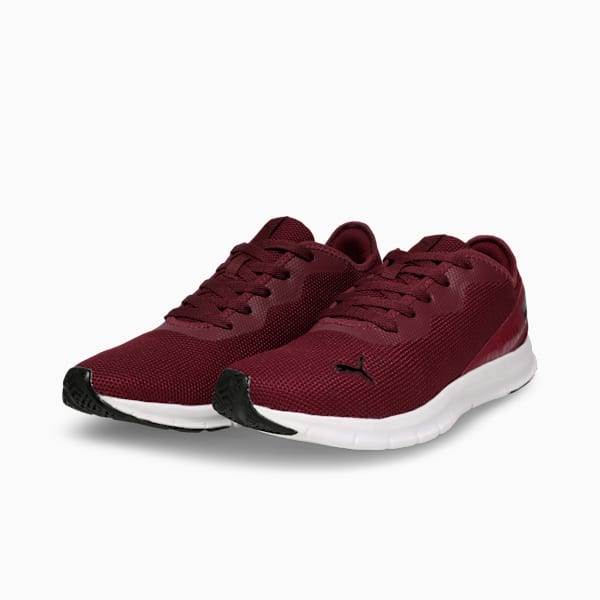 Hustle V2  Men's Shoes, Rhubarb-Puma Black, extralarge-IND