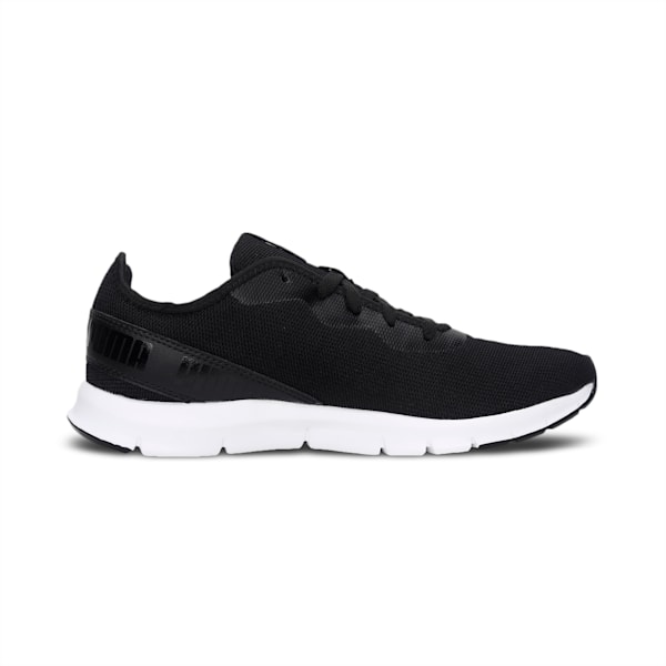 Hustle V2  Men's Shoes, Puma Black-Puma White-Puma White, extralarge-IND
