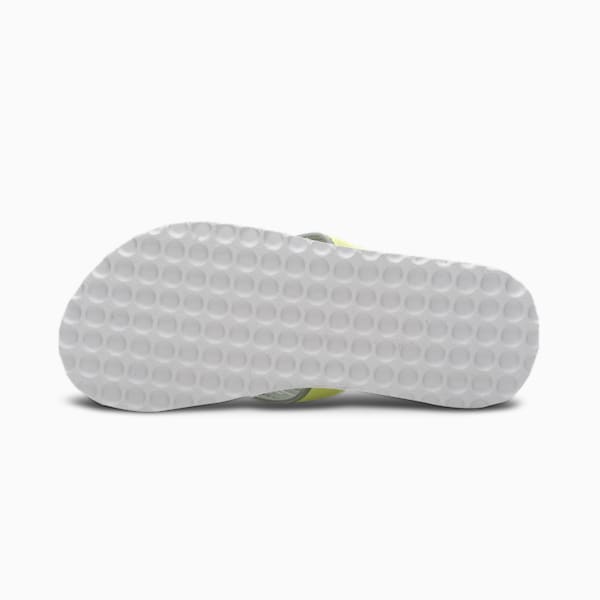 Sofi Women's Flip Flops, Yellow Pear-Quarry-Puma White, extralarge-IND