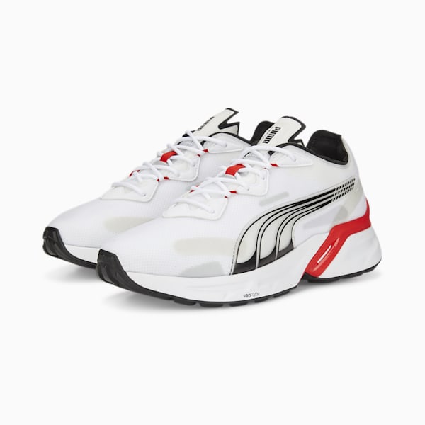 PWRFrame Aerogram Blaze Unisex Sneakers, Puma White-High Risk Red, extralarge-AUS