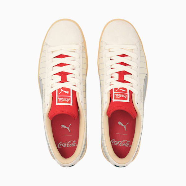 PUMA x COCA-COLA Suede Sneakers, Ivory Glow-Slate, extralarge-GBR