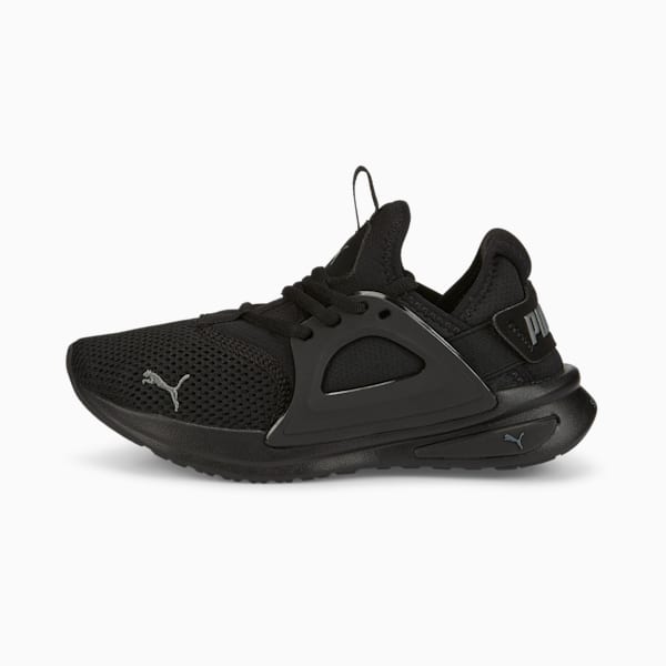 Tenis deportivos Softride Enzo Evo para jóvenes, Puma Black-CASTLEROCK, extralarge