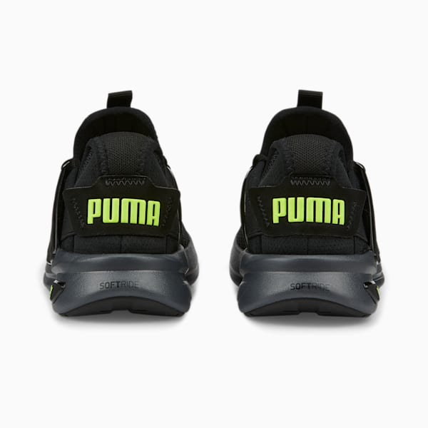 SOFTRIDE Enzo Evo Youth Running Shoes, Puma Black-Lime Squeeze-CASTLEROCK, extralarge-IND