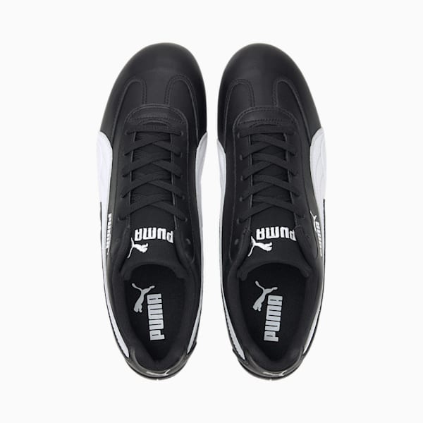 Zapatos de conducción Speedcat Shield Lth, Puma Black-Puma Black-Puma White, extralarge