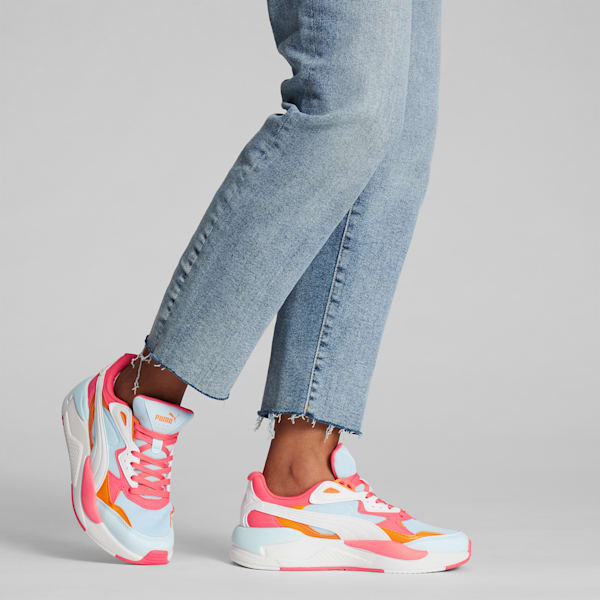 Tenis para mujer X-Ray Speed, Icy Blue-PUMA White-Electric Blush, extralarge