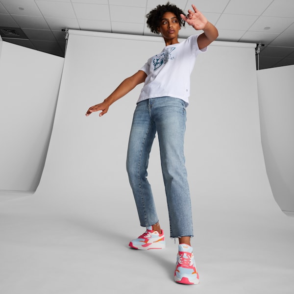 Tenis para mujer X-Ray Speed, Icy Blue-PUMA White-Electric Blush, extralarge