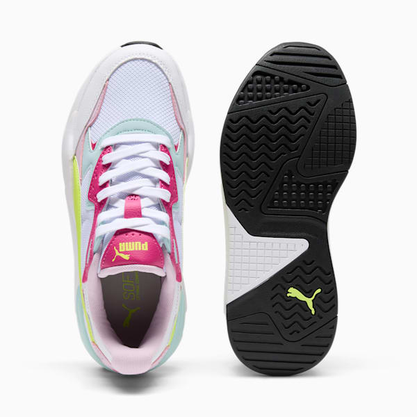 X-Ray Speed Women's Sneakers, PUMA White-Electric Lime-Grape Mist, extralarge