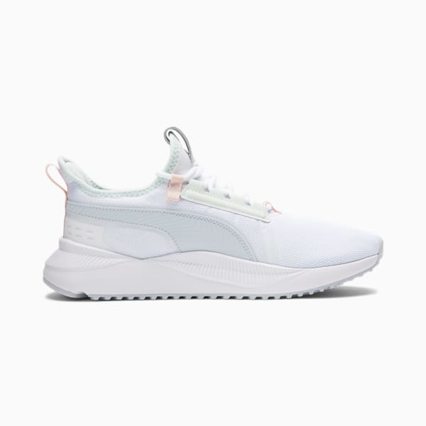 Pacer Future Street Women's Sneakers, Puma White-Arctic Ice-Chalk Pink, extralarge