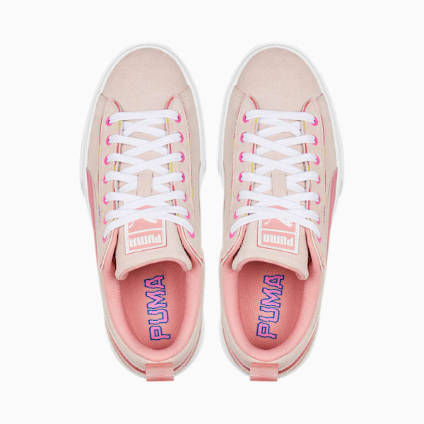 Mayze Breaking News Women's Sneakers, Chalk Pink
