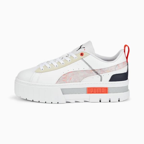 Mayze RE:Collection Women's Sneakers, Puma White