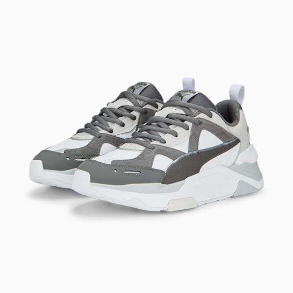 RS-Simul8 Tech Unisex Sneakers, Puma White-CASTLEROCK, extralarge-IND