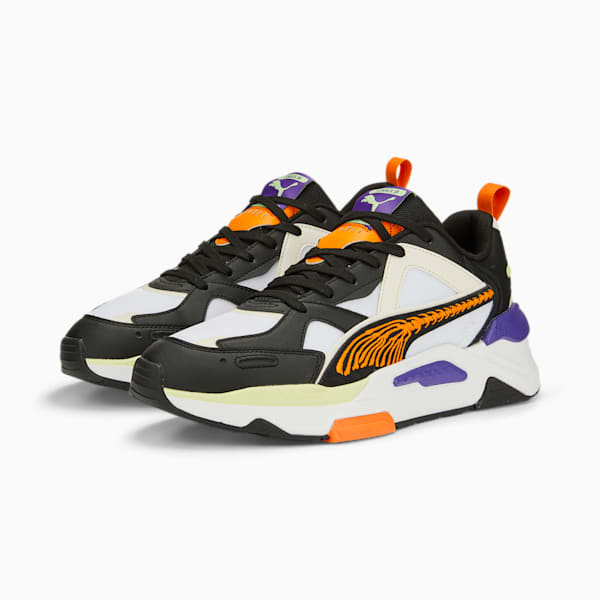 RS-Simul8 Haunted Sneakers, Puma White-Puma Black, extralarge-IND