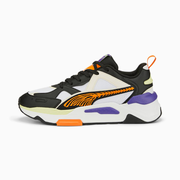 RS-Simul8 Haunted Sneakers, Puma White-Puma Black, extralarge-IND