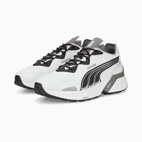 PWRFrame Aerogram Unisex Sneakers, Puma White-Puma Silver, extralarge-IND