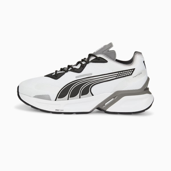 PWRFrame Aerogram Unisex Sneakers, Puma White-Puma Silver, extralarge-IND