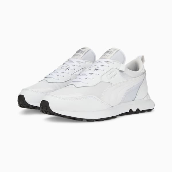 Rider FV LTH Sneakers, Puma White-Puma Black