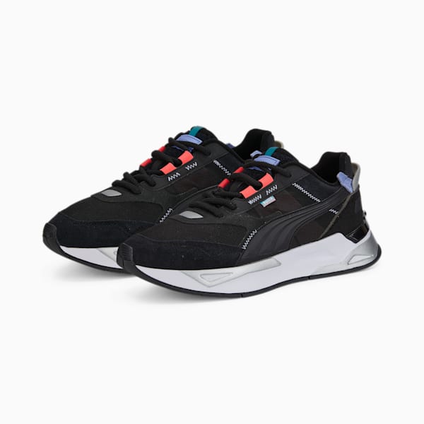 Mirage Sport Tech Fandom Evolution Sneakers, Puma Black-Sunset Glow, extralarge-IND