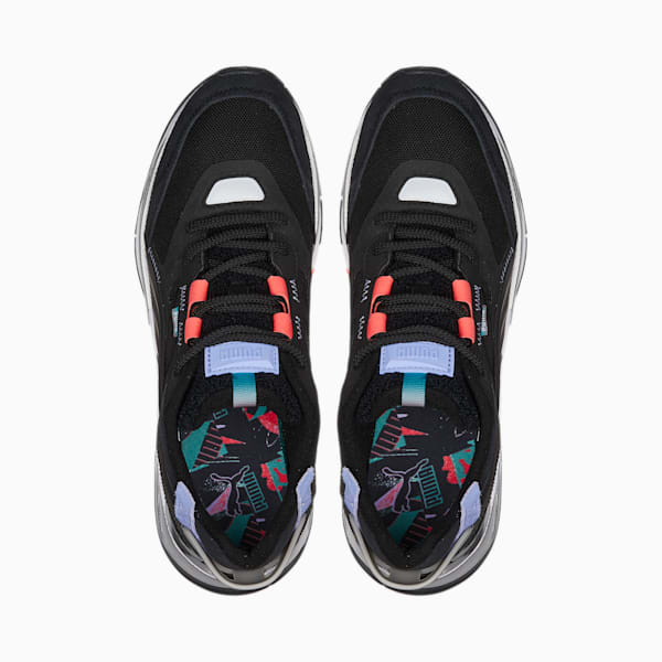Mirage Sport Tech Fandom Evolution Sneakers, Puma Black-Sunset Glow, extralarge-IND