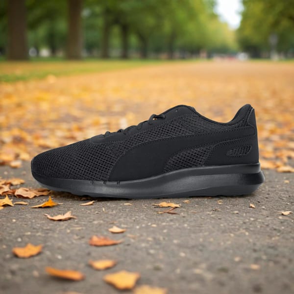 Cliff Unisex Sneakers, Puma Black-Puma Black, extralarge-IND