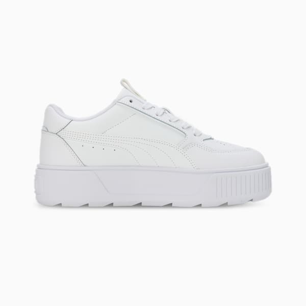 Karmen Rebelle Women's Sneakers, Puma White-Puma White, extralarge-IND