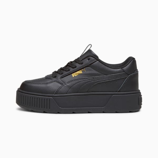 Karmen Rebelle Sneakers Women, PUMA Black-PUMA Black-PUMA Gold, extralarge-GBR