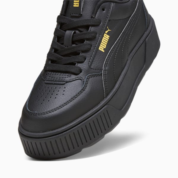 Karmen Rebelle Sneakers Women, PUMA Black-PUMA Black-PUMA Gold, extralarge-GBR