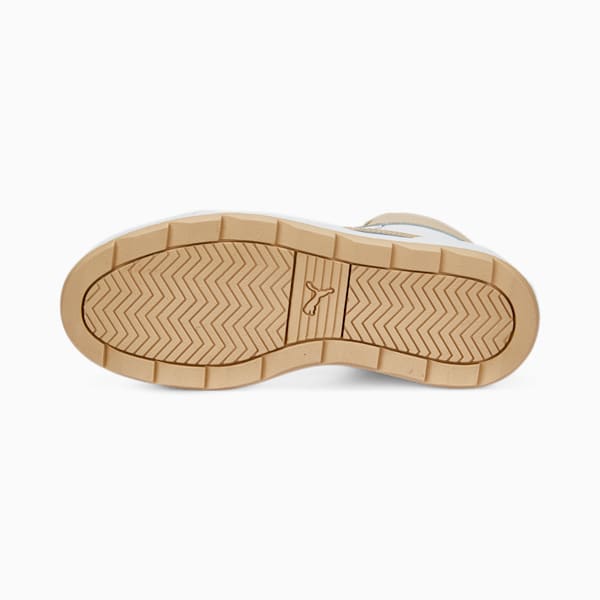 Karmen Rebelle Mid Sneakers Women, Puma White-Light Sand