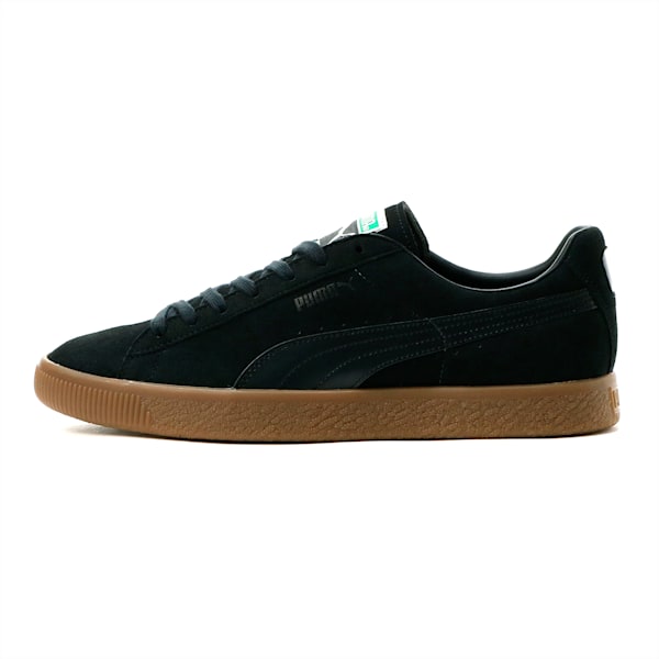 スウェード ビンテージ MIJ SGS ユニセックス スニーカー, Phantom Black-Puma Black
